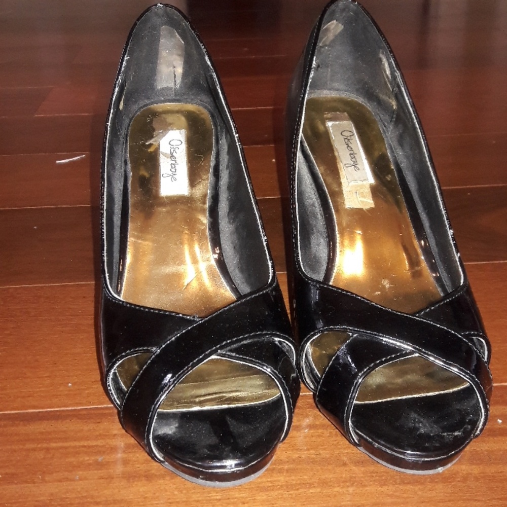 Black high heels
